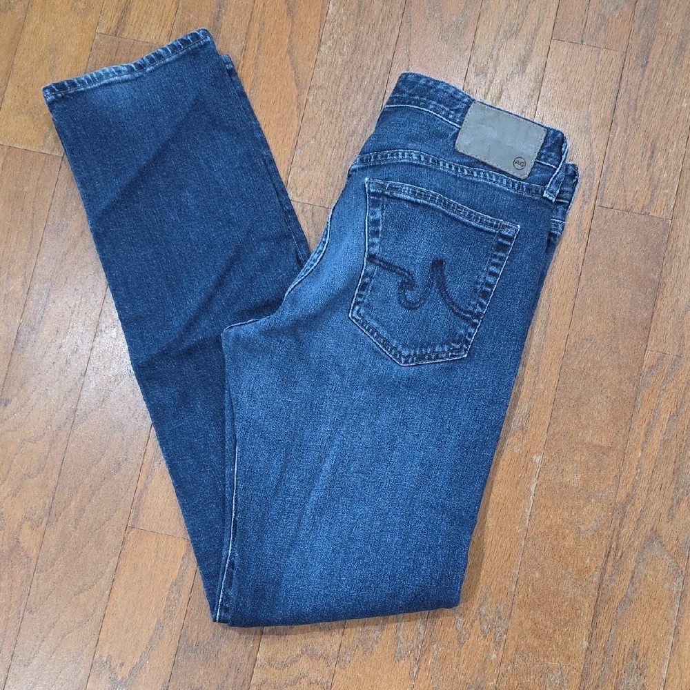 AG Adriano Goldschmied Dark Blue Men's Jeans‎
